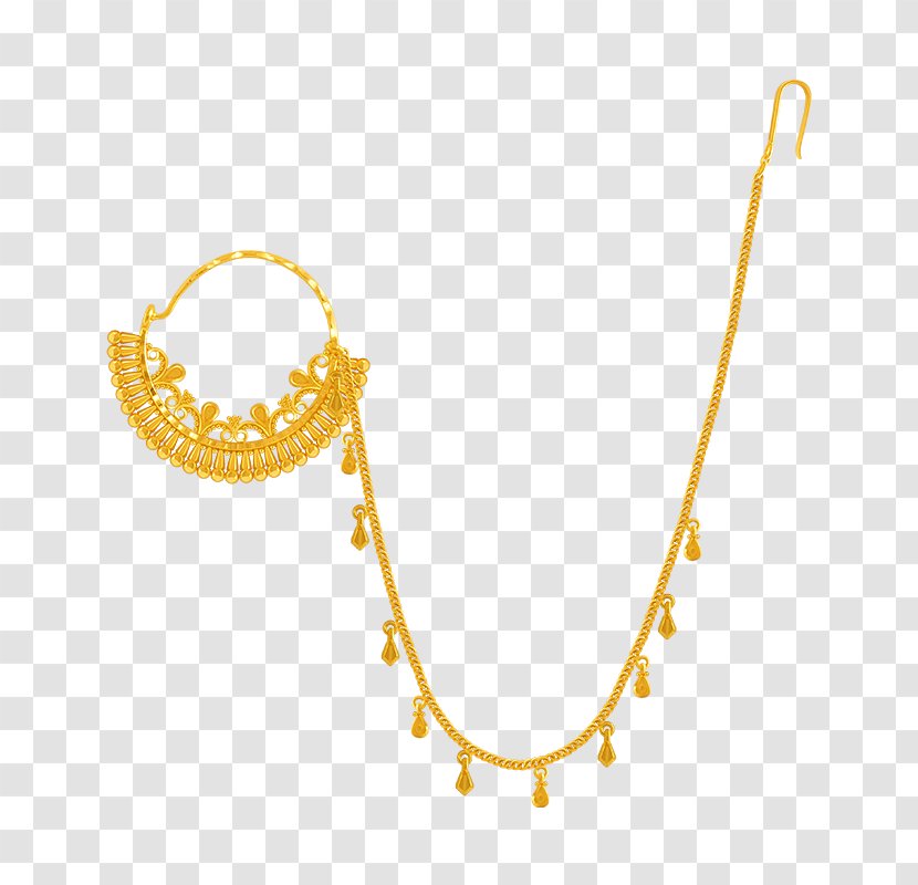Necklace Earring Jewellery Colored Gold Transparent PNG