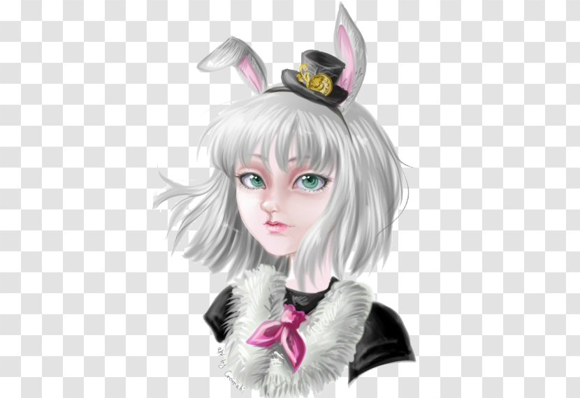 White Rabbit Ever After High Doll Fandom - Watercolor Transparent PNG