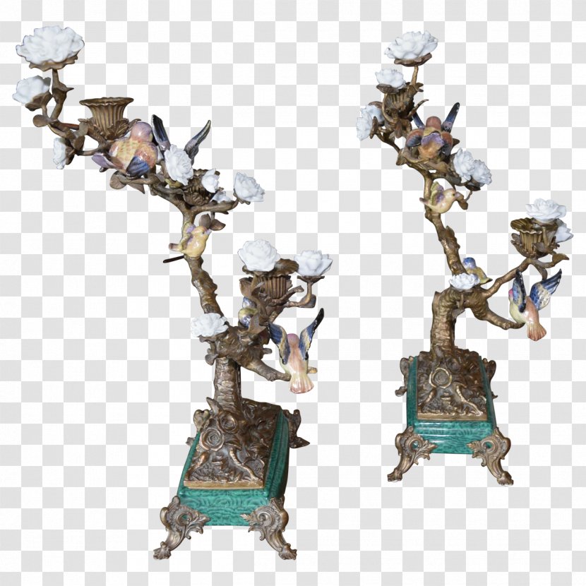 Bronze Sculpture Houseplant - Figurine - Traditional Lamp Transparent PNG