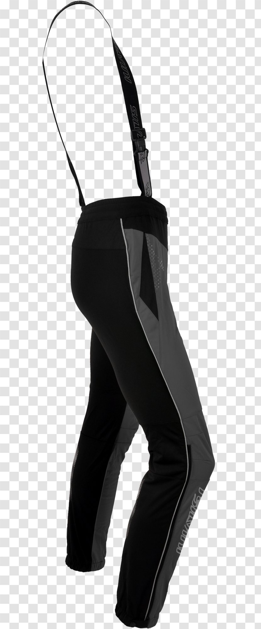 Pants Sportswear Softshell Skiing - Braces - Bamboo Charcoal Transparent PNG