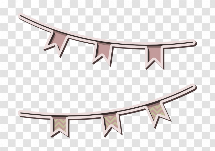 Garlands Icon Garland Icon Winter Icon Transparent PNG
