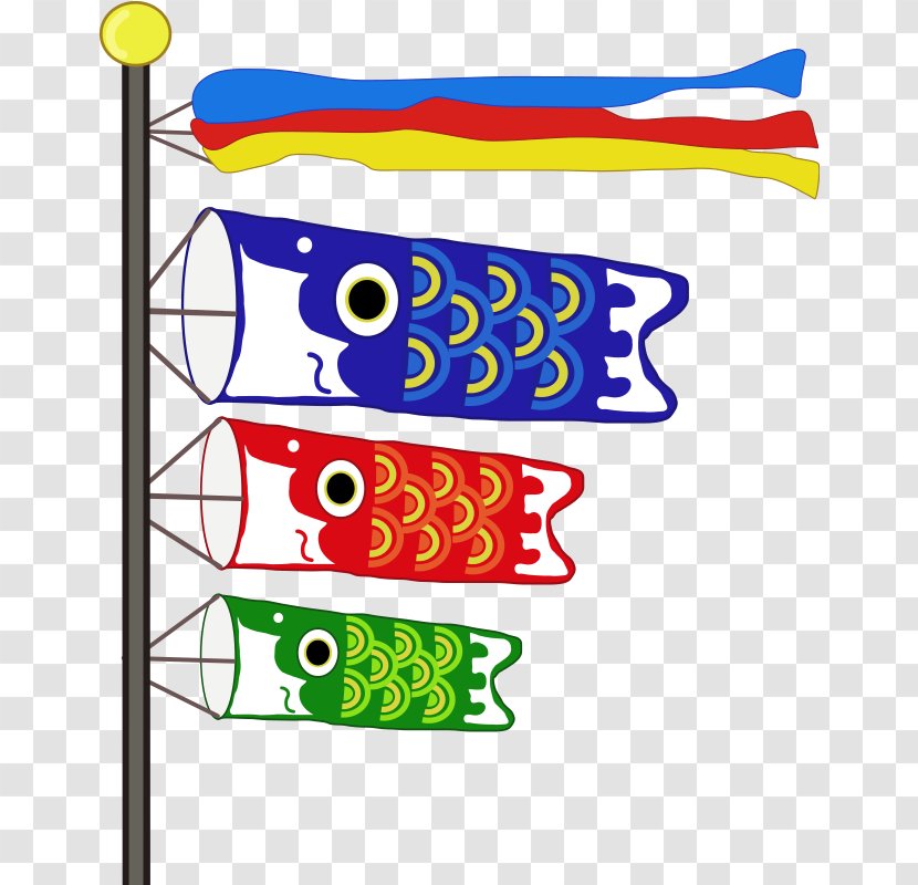 Koinobori Windsock Clip Art - Koi - Arabian Transparent PNG