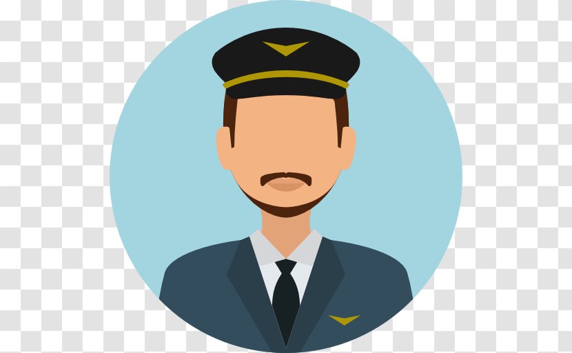 Airplane 0506147919 Clip Art - Avatar - Pilot Transparent PNG