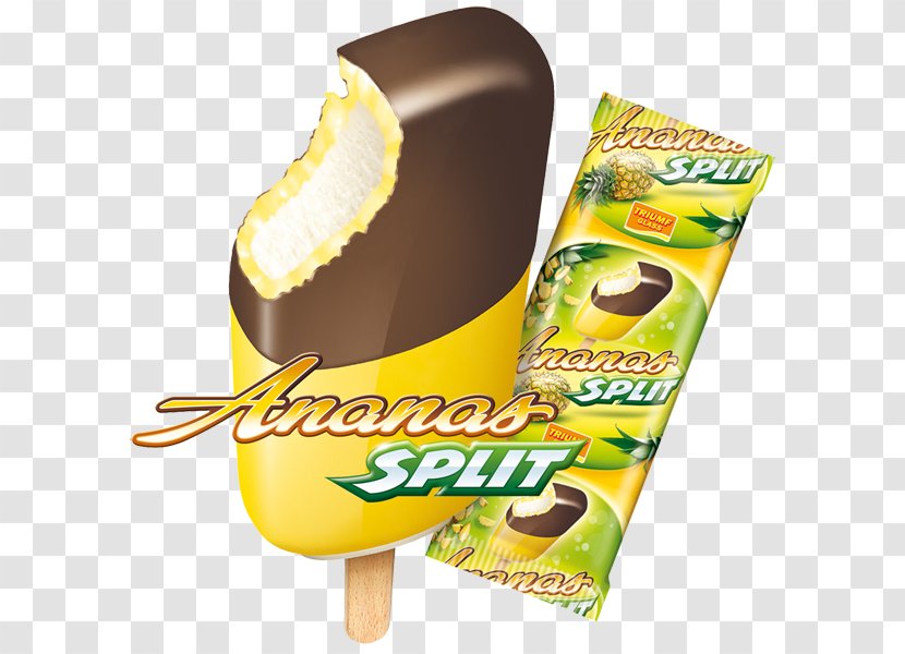 Ice Cream Pineapple Juice Triumf Glass Storstrut - Pop - Wafer Transparent PNG