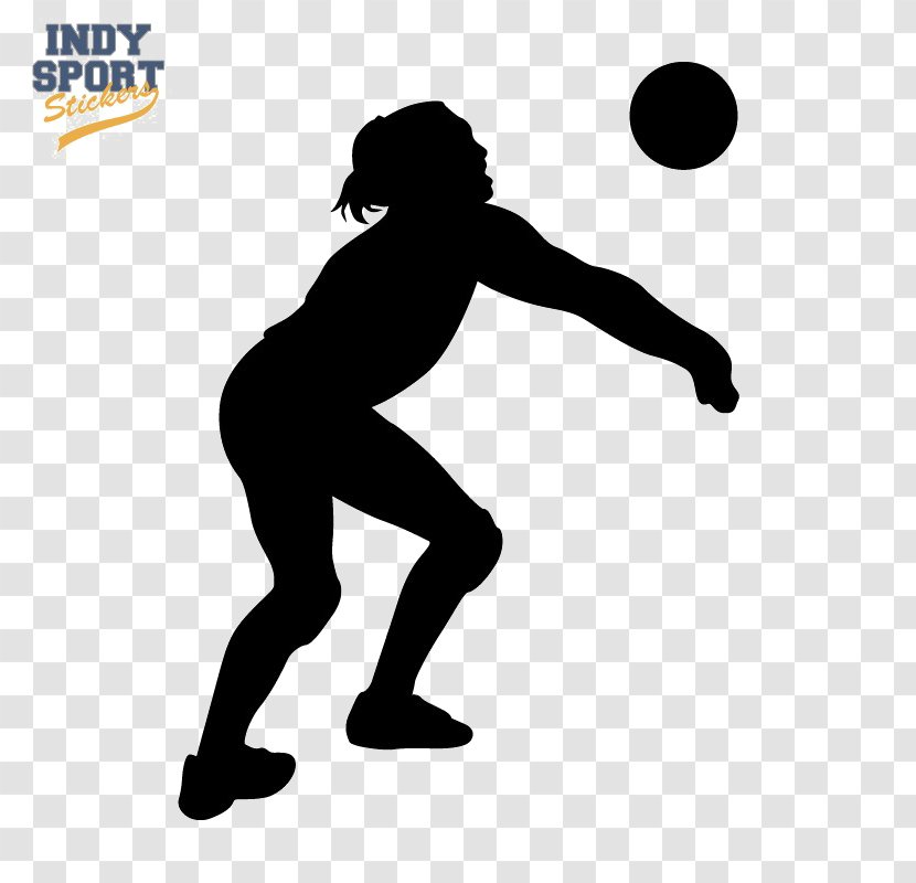 Sticker Clip Art Volleyball Player Decal - Sports Transparent PNG