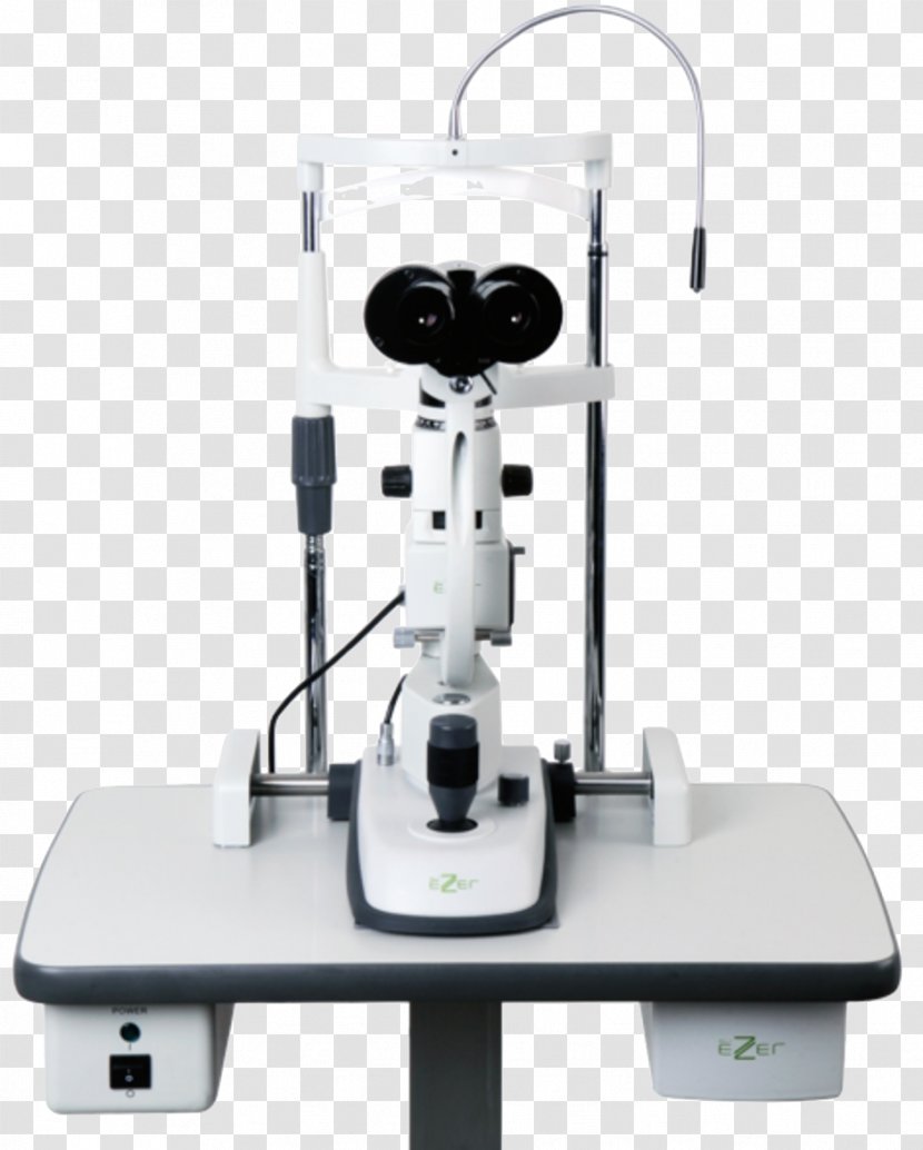 Slit Lamp Ophthalmology Optics Microscope Eye - Scientific Instrument - Exam Transparent PNG