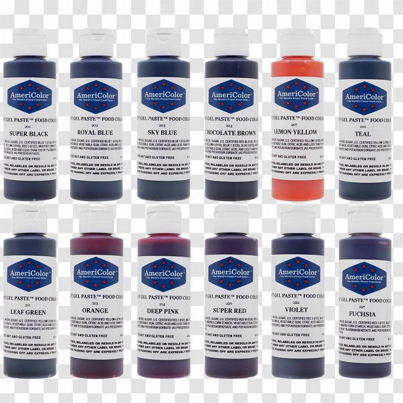 Frosting & Icing Food Coloring Paste AmeriColor Corp. - Cake - Chocolate Transparent PNG