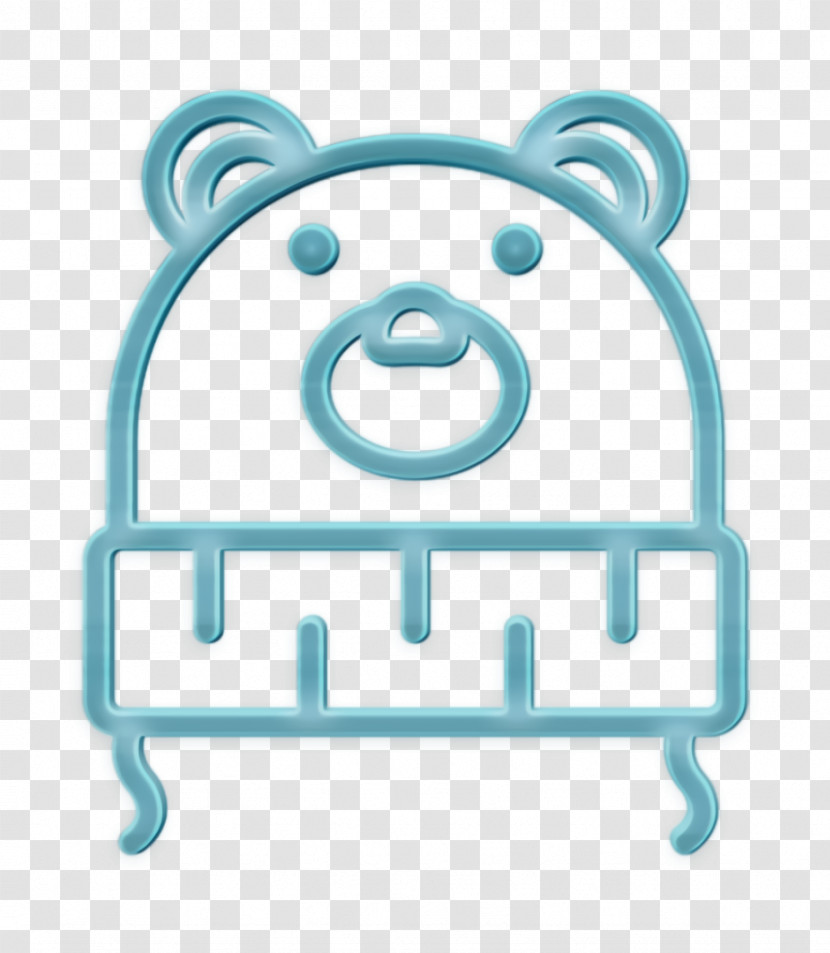 Bear Icon Baby Hat Icon Baby Shower Icon Transparent PNG