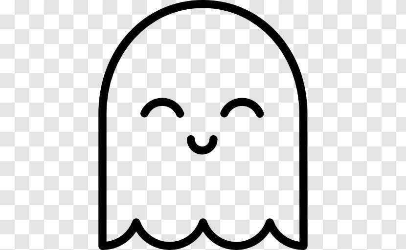 YouTube Drawing Ghost - Black - Youtube Transparent PNG