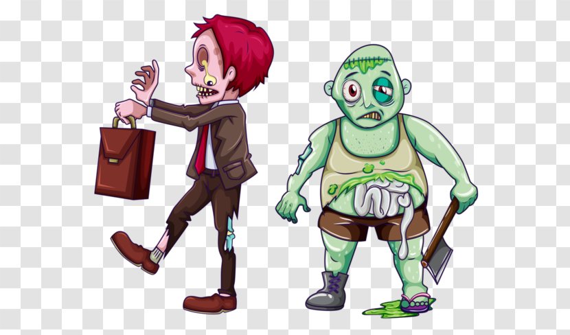 Zombie Cartoon - Drawing - Style Transparent PNG