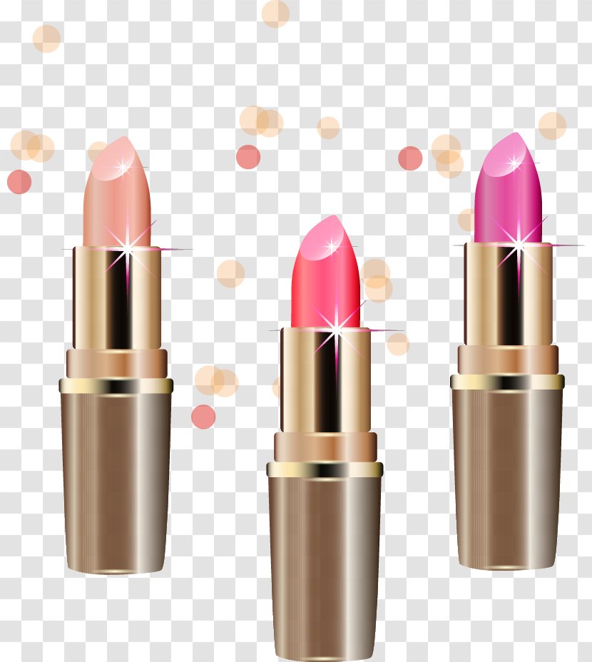 Lipstick Make-up - Vector Transparent PNG