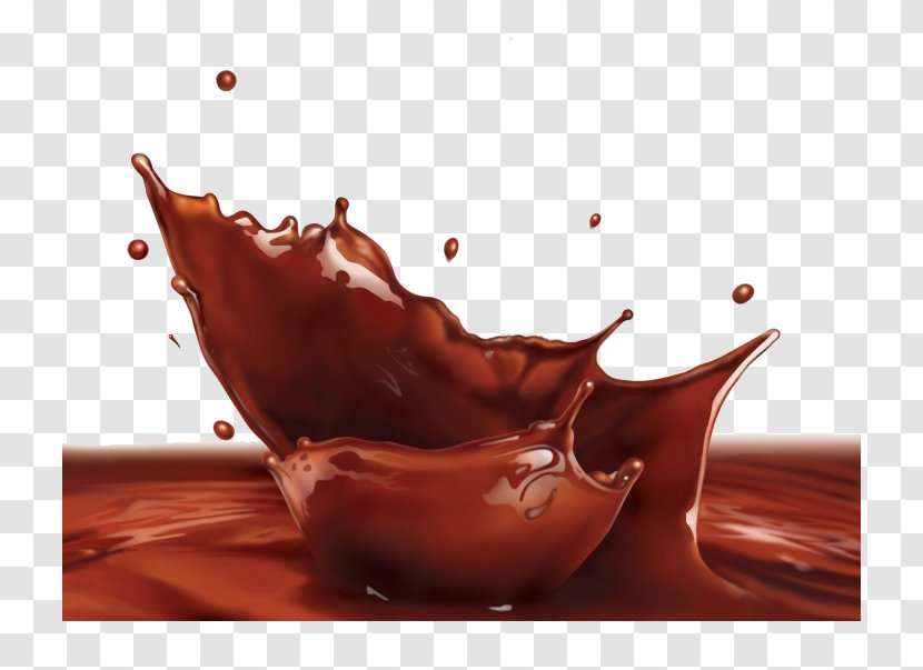 Ice Cream Juice Milk Chocolate - Liquid Transparent PNG