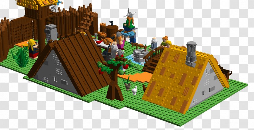 Lego Ideas Asterix The Group Village - Recreation - Obelix Transparent PNG