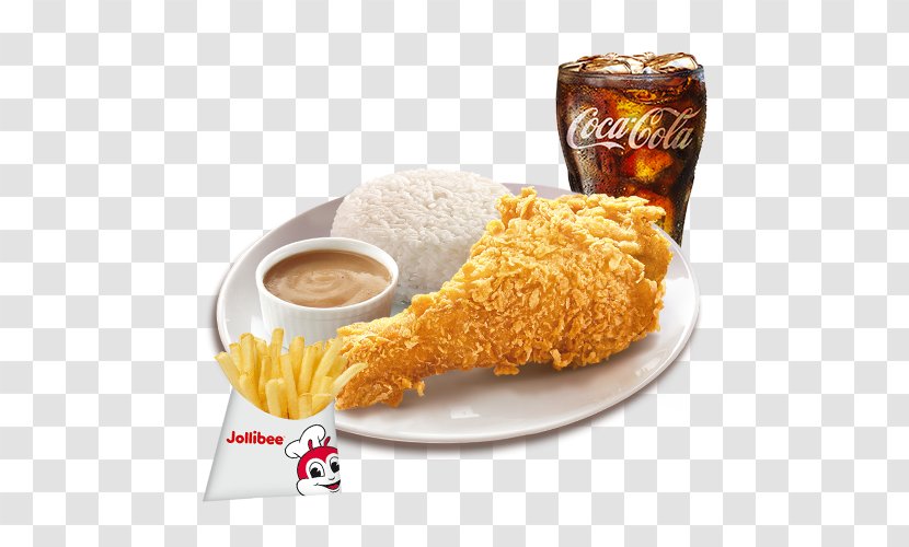 Crispy Fried Chicken French Fries Fingers Fizzy Drinks - Dish Transparent PNG