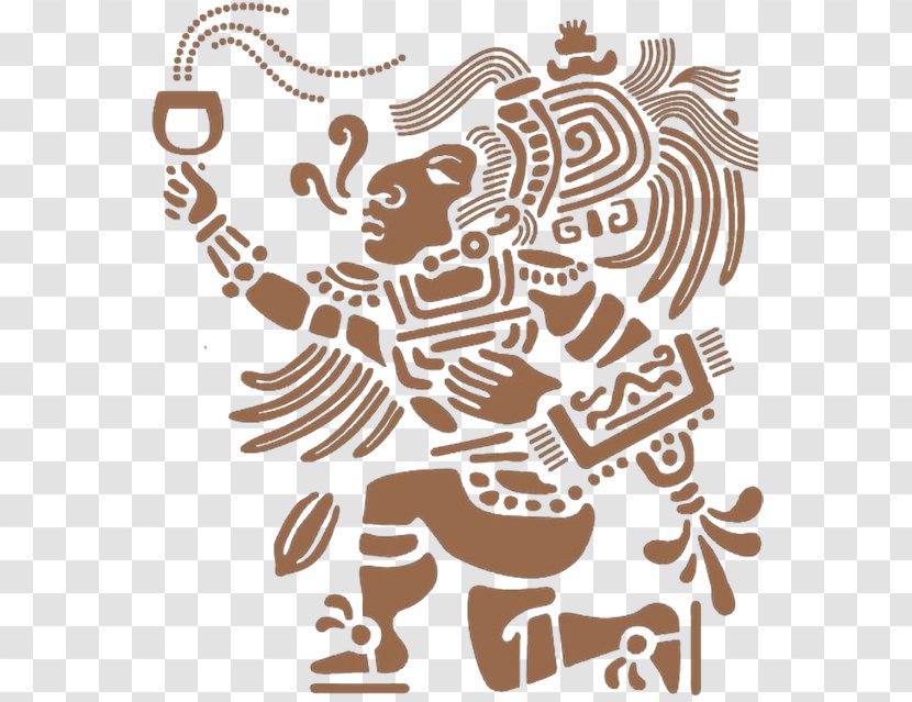 Hot Chocolate Cacao Tree Maya Civilization Marzipan - Aztec Transparent PNG