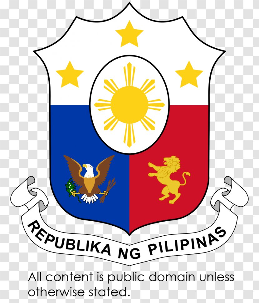 Coat Of Arms The Philippines Isang Bansa, Diwa Finland - Shield - Philippine Map Clipart Transparent PNG