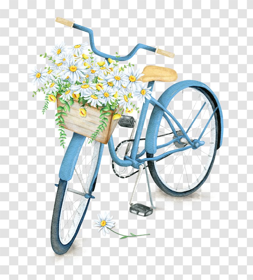 LDS General Conference (April 2017) The Church Of Jesus Christ Latter-day Saints Love Illustration - Bicycle Frame - Exquisite Beautiful Flower Baskets Transparent PNG