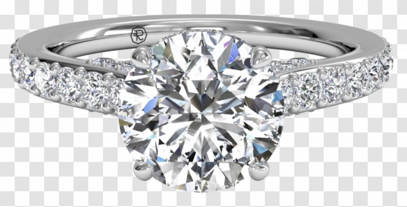 Engagement Ring Ritani Diamond Jewellery - Cut - Diamonds Sparkle Transparent PNG