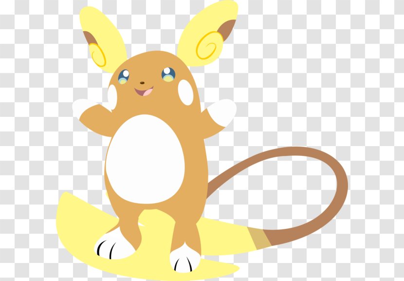 Domestic Rabbit Pokémon Sun And Moon Raichu DeviantArt - Easter Bunny - All Seasons Transparent PNG