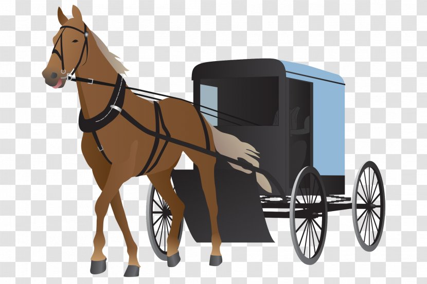 Horse Harnesses Carriage Horse-drawn Vehicle - Tack Transparent PNG
