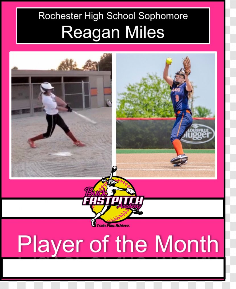 Sport Premier League Player Of The Month Batting Average Buck Fastpitch Academy High School - Fasting Transparent PNG