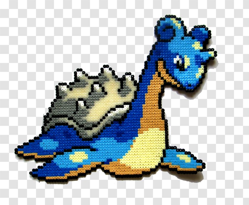 Pokémon Yellow Lapras Pixel Art - Drawing - Beads Transparent PNG