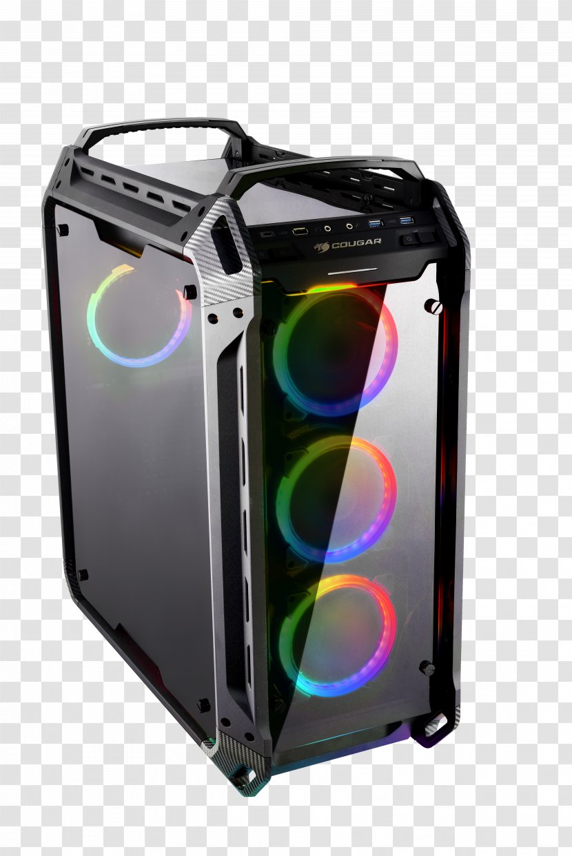 Computer Cases & Housings Power Supply Unit ATX RGB Color Model Be Quiet! Dark Base 700 LED Mid-Tower Case - Sound Box - Cooling Tower Transparent PNG