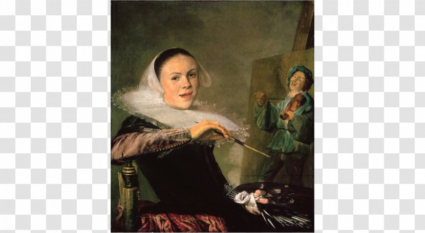 Self-portrait By Judith Leyster Art Still Life - Painting Transparent PNG