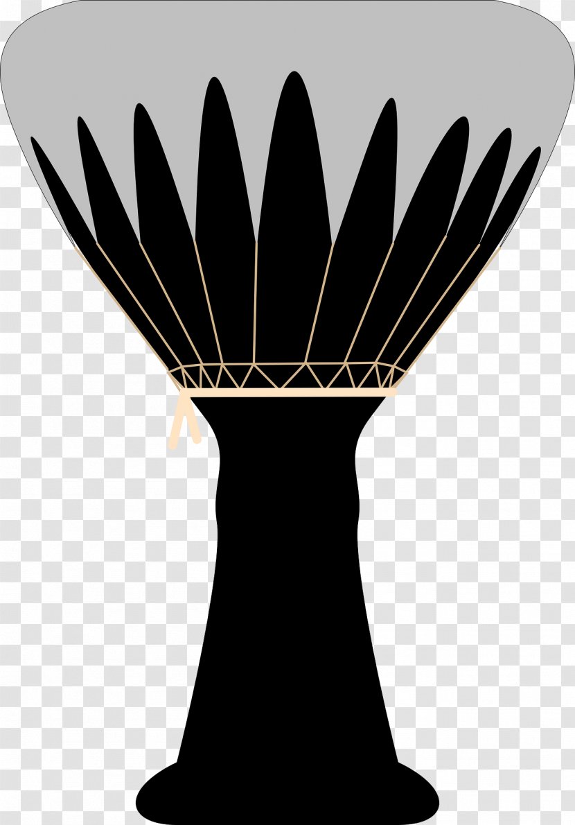 Djembe Drum Percussion Musical Instruments - Silhouette Transparent PNG