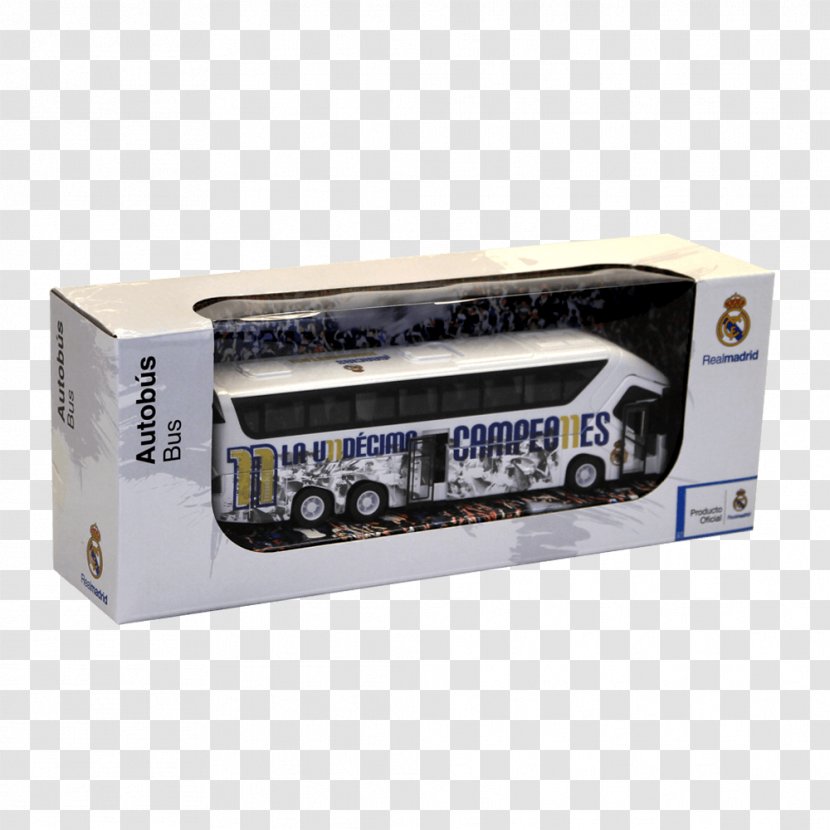 Real Madrid C.F. Bus Car Toy Transparent PNG