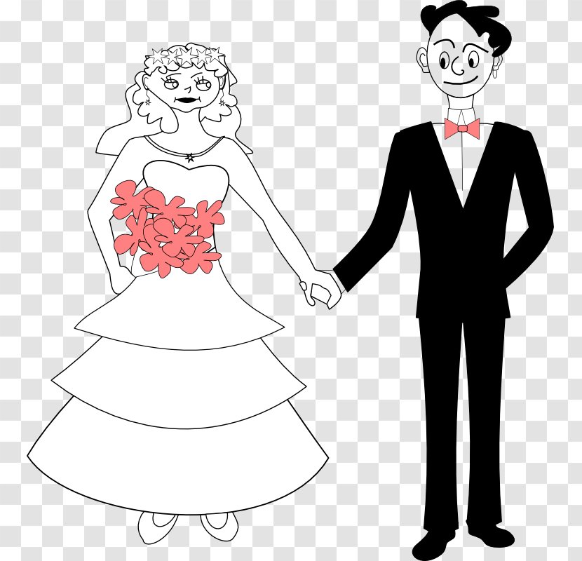 Wedding Invitation Bride Games - Frame - Fun BridegroomCartoon Pictures Transparent PNG