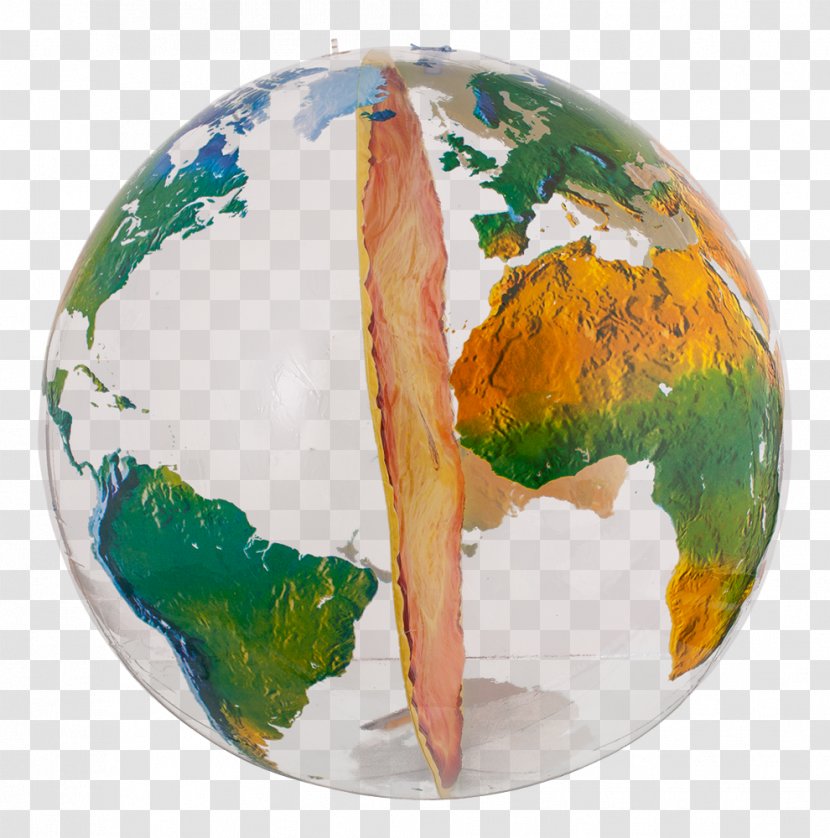 Globe Earth Sphere Inflatable Costume - Coolers Transparent PNG