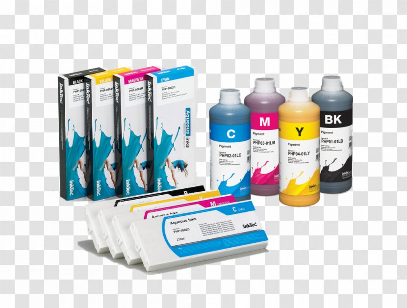Ink Cartridge Dye-sublimation Printer Continuous System Inkjet Refill Kit - Material Transparent PNG
