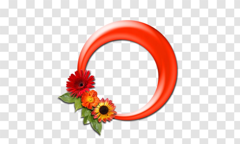 Flower Icon - Relief - Red Sunflower Border Transparent PNG
