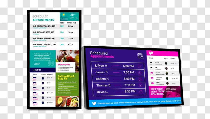 Digital Signs Business Advertising Technology Signage Transparent PNG