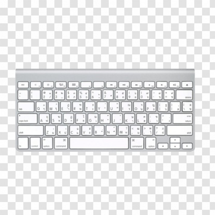 Computer Keyboard Magic Mouse Laptop - Apple Wireless Transparent PNG