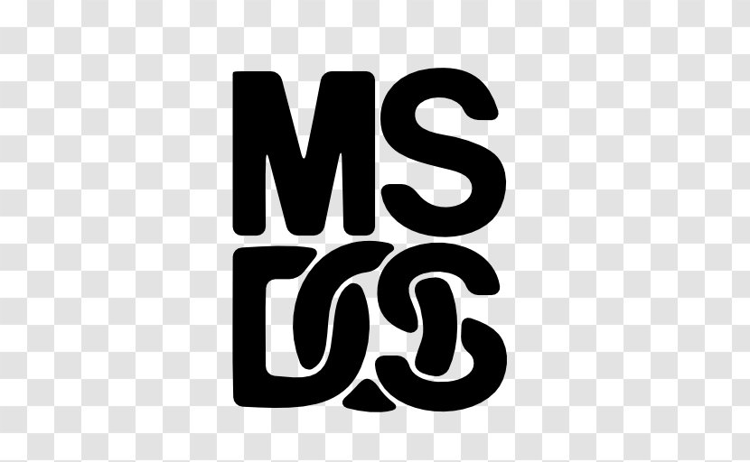 MS-DOS Computer Logo Microsoft Corporation - Personal - Dosan Seowon Transparent PNG