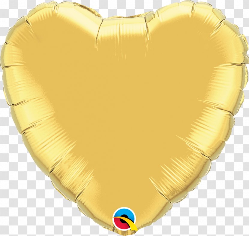 Mylar Balloon Gold Leaf Metallic Color - BALLOM Transparent PNG
