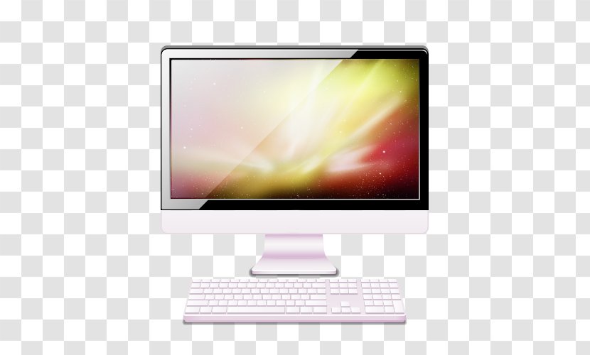 Computer Monitors Laptop Keyboard Desktop Computers Personal - White Transparent PNG