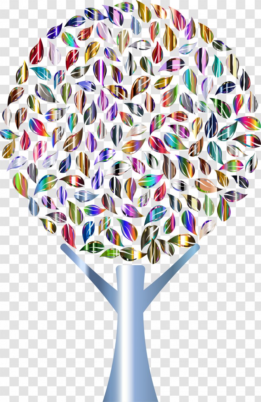 Desktop Wallpaper Tree Clip Art - Flower - Abstract Background Transparent PNG