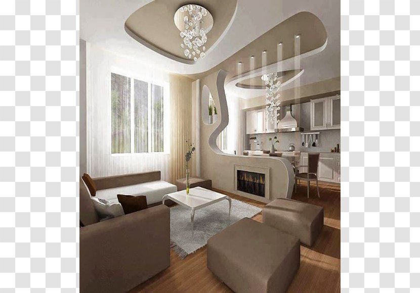 Living Room Ceiling Interior Design Services House - Property - Advertising Decoration Transparent PNG