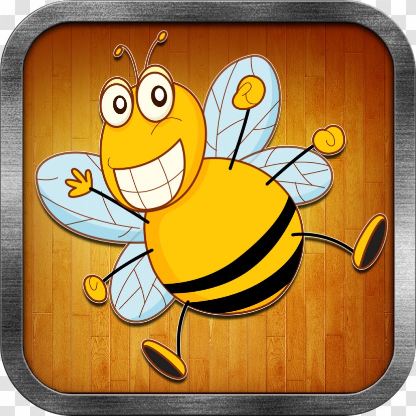 Honey Bee Vertebrate Cartoon - Membrane Winged Insect Transparent PNG