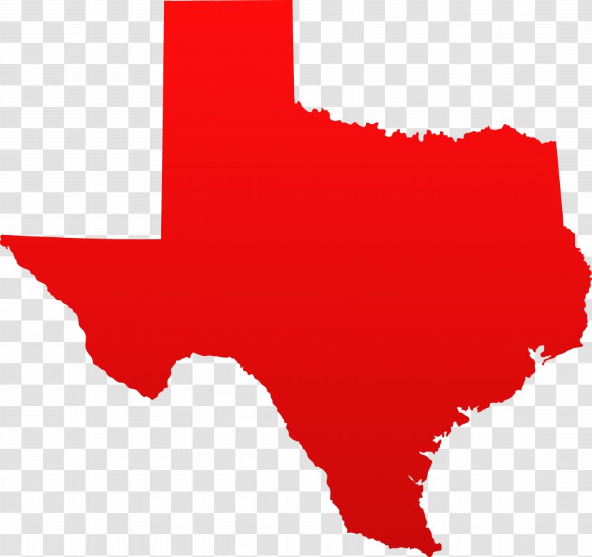 Texas Silhouette Clip Art Transparent PNG