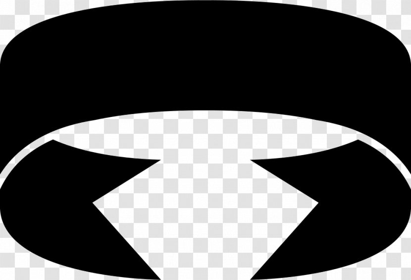 Logo Symbol Clip Art - Black And White - Circle Ribbon Transparent PNG