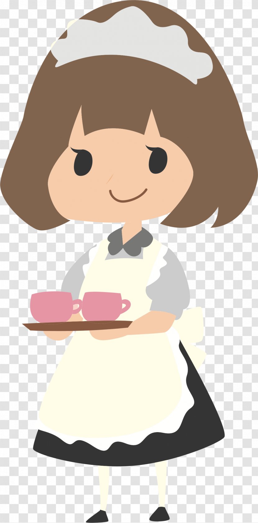 Clip Art Illustration Cafe Maid Café Royalty-free - Frame - Design Transparent PNG