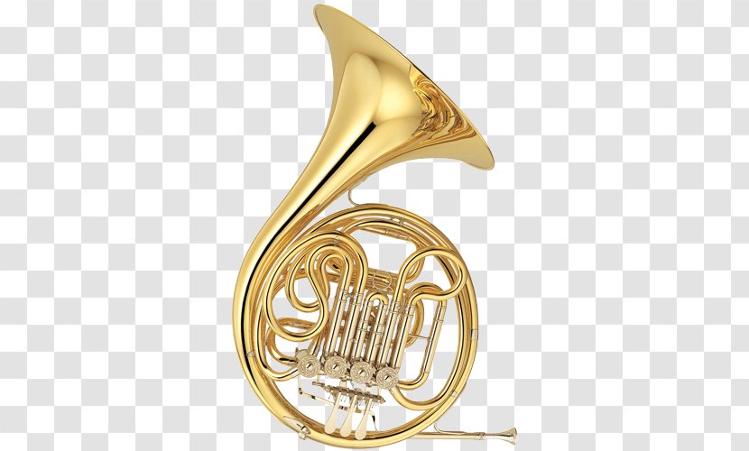 French Horns Brass Instruments Musical Trumpet - Heart Transparent PNG