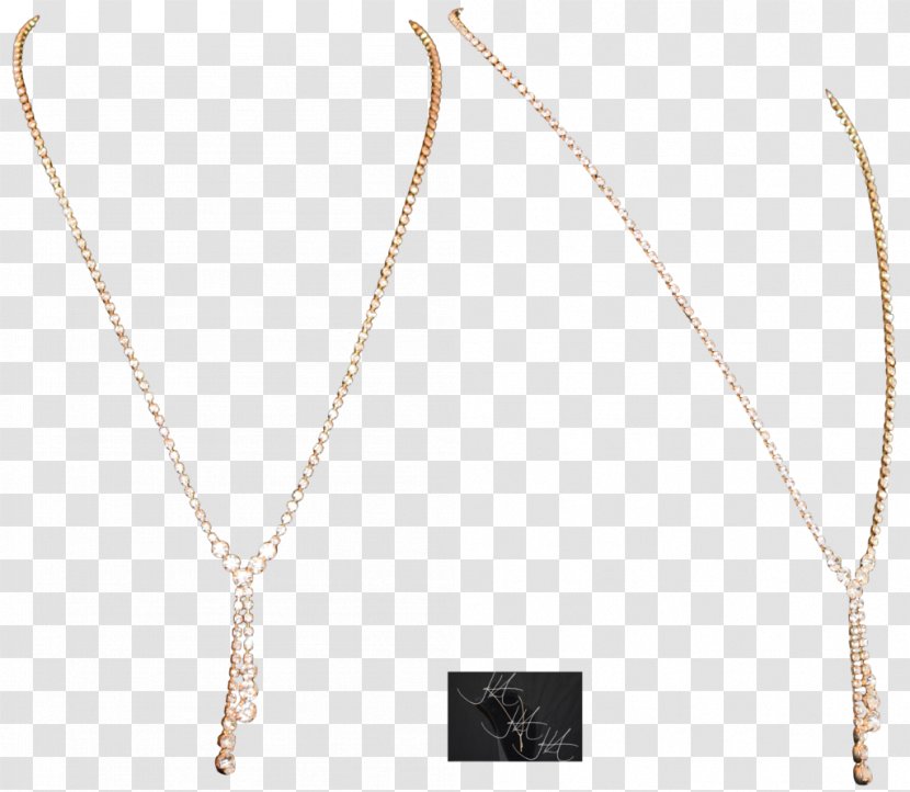 Necklace Charms & Pendants Chain Jewellery - Gold - And Crystal Long Photo Transparent PNG