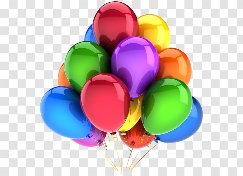 Gas Balloon Party Birthday Toy - Greeting Note Cards - Hants Dorset Transparent PNG