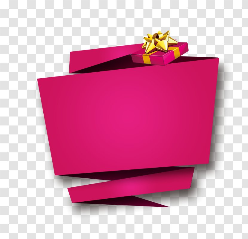 Box Gift Rectangle - Petal Transparent PNG