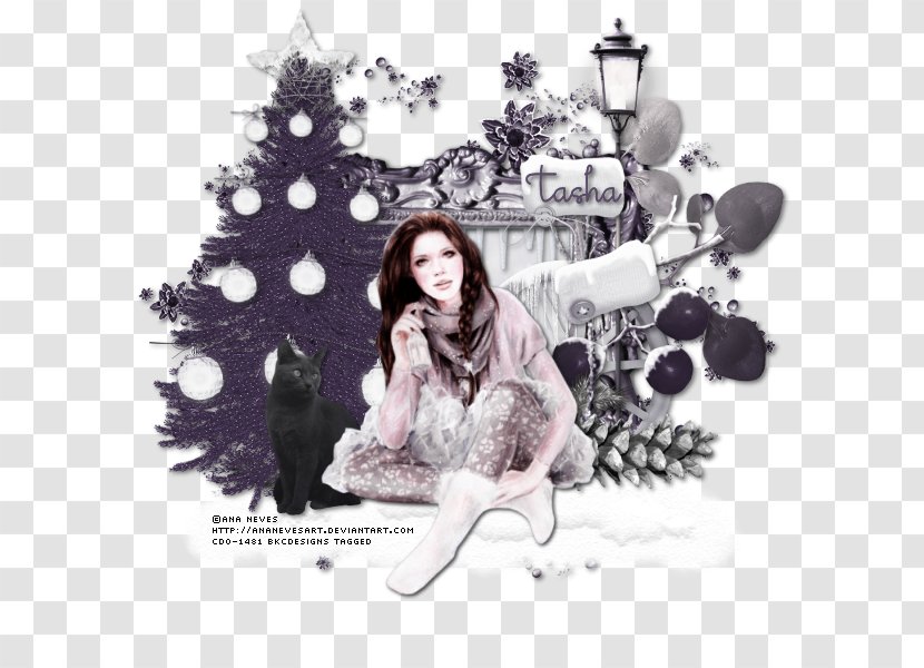 Christmas Ornament Graphic Design Tree - Winter Tutorial Transparent PNG